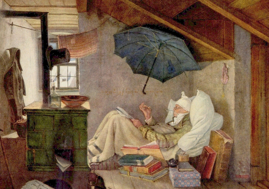 Lais Puzzle - Carl Spitzweg - Der arme Poet - 1.000 Teile p-118333