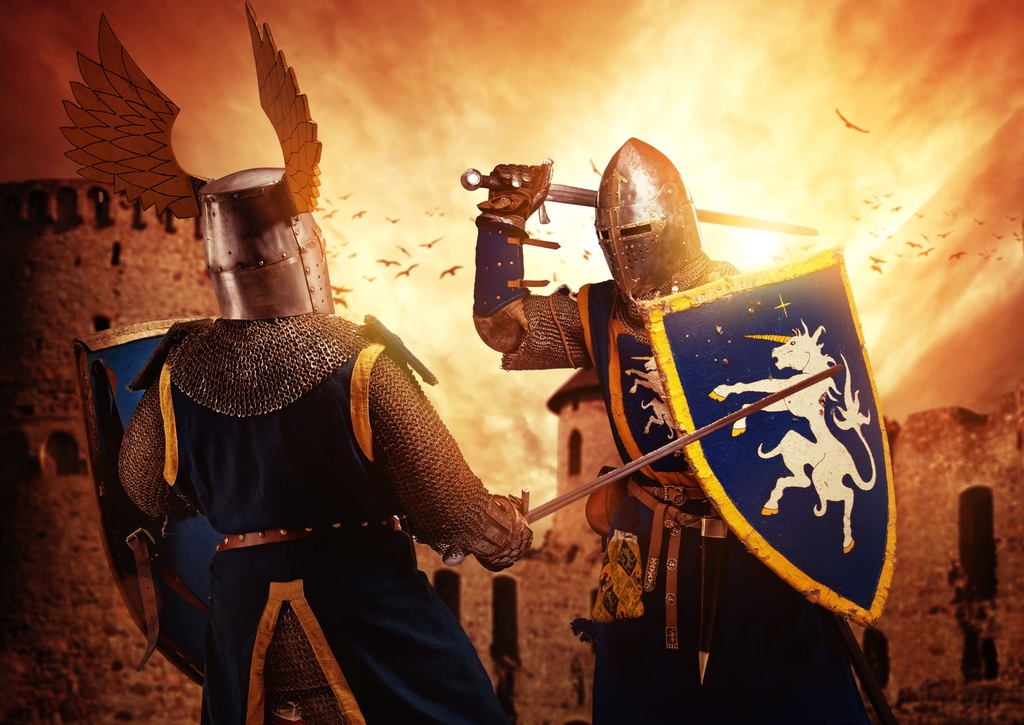 Lais Puzzle - Ritter kämpfen - 500 & 1.000 Teile p-208802