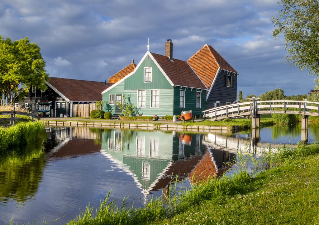 Lais Puzzle - Traditionelles Holzhaus, Zaanse Schans, Zaandam, Niederlande - 100, 200, 500 & 1.000 Teile p-223285