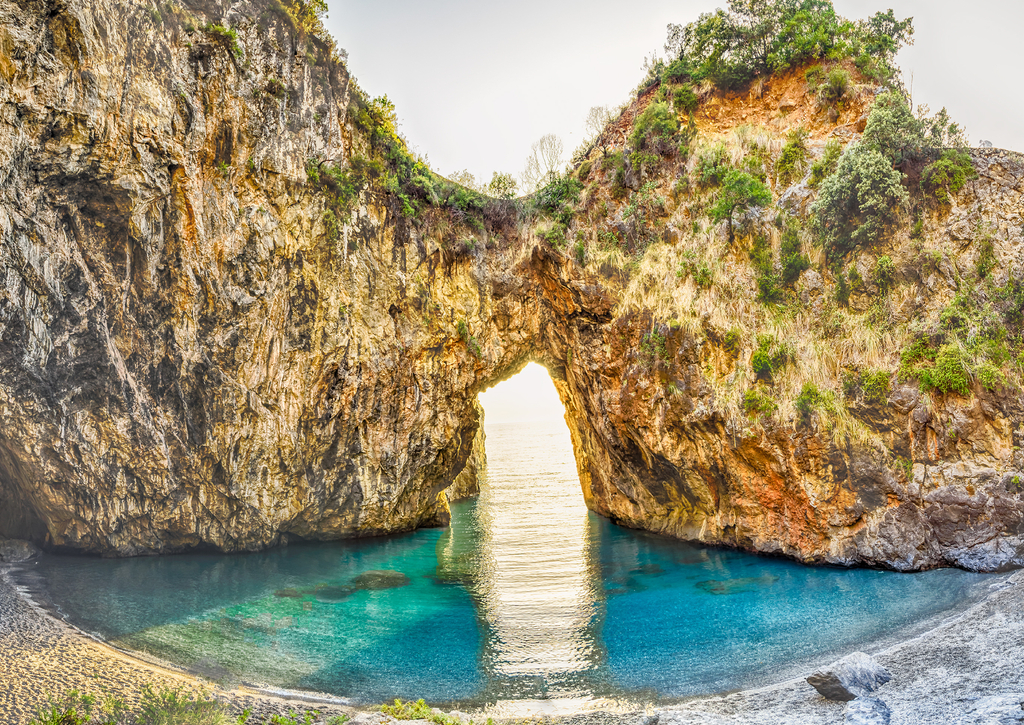 Lais Puzzle - Arcomagno Beach an der Küste der Zedern, Tyrrhenisches Meer - 100, 200, 500 & 1.000 Teile p-224775