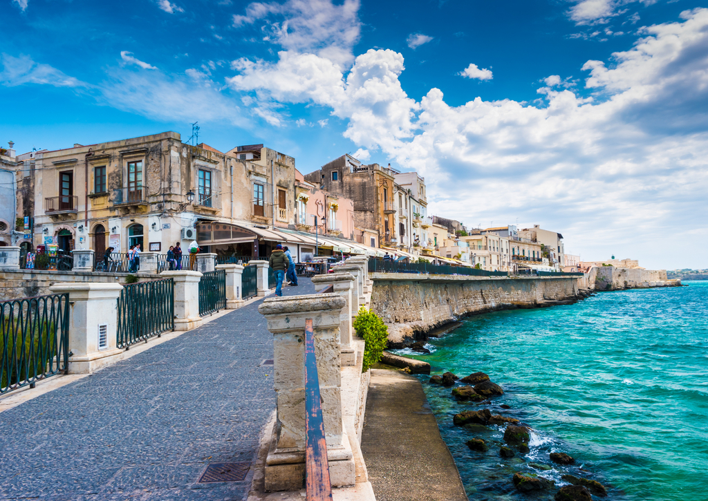 Lais Puzzle - Küste der Insel Ortigia bei der Stadt Syrakus, Sizilien, Italien - 500 & 1.000 Teile p-226419