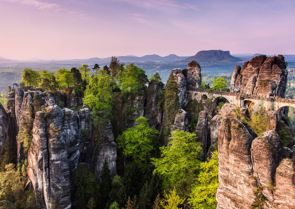 Lais Puzzle - Basteibrücke Sächsische Schweiz - 100, 200, 500 & 1.000 Teile p-232983