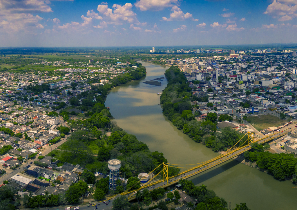 Lais Puzzle - Panoramablick auf Monteria in Cordoba Kolumbien - 100, 200, 500 & 1.000 Teile p-233943