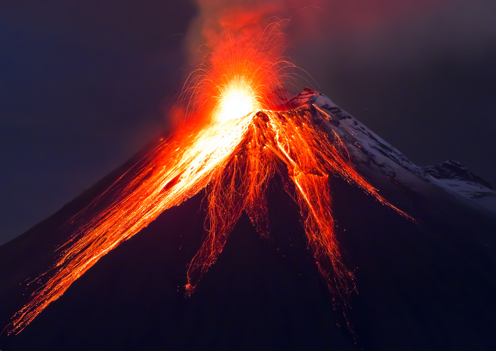 Lais Puzzle - Nahaufnahme eines Vulkanausbruchs (Tungurahua), Ecuador - 100, 200, 500 & 1.000 Teile p-235473