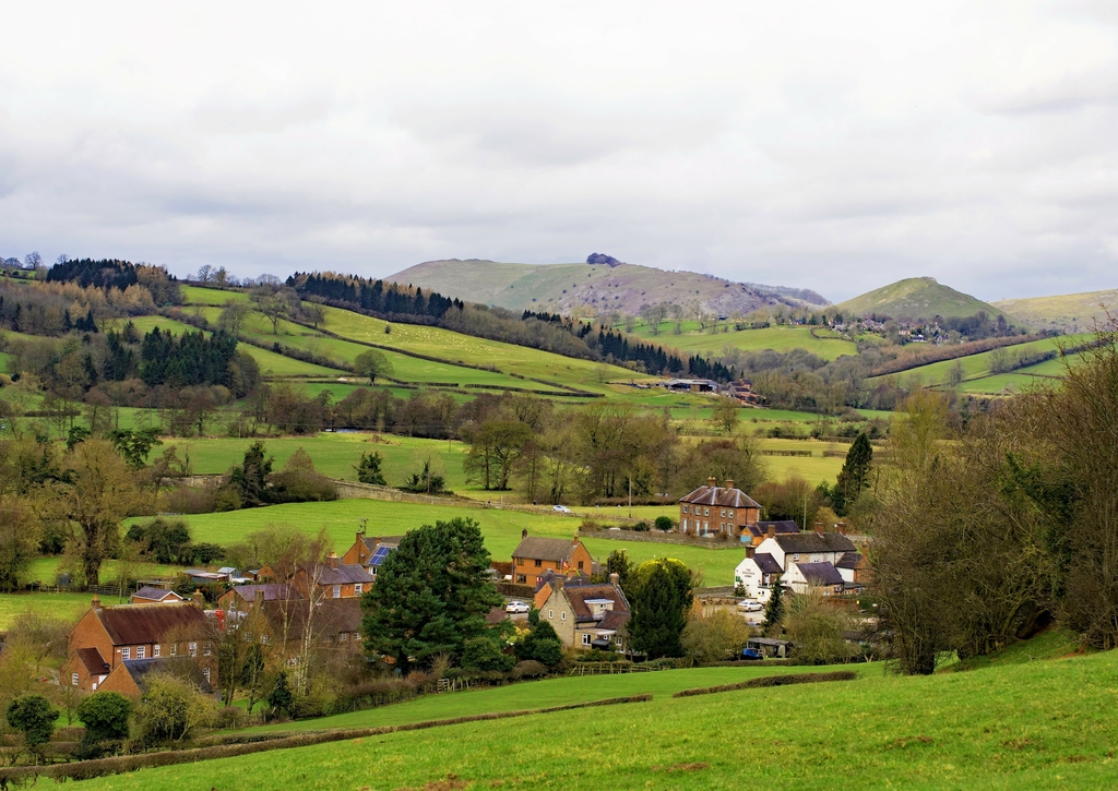 Lais Puzzle - Das Dorf Okeover, in der Nähe von Ashbourne, Derbyshire, England - 100, 200, 500 & 1.000 Teile p-236898