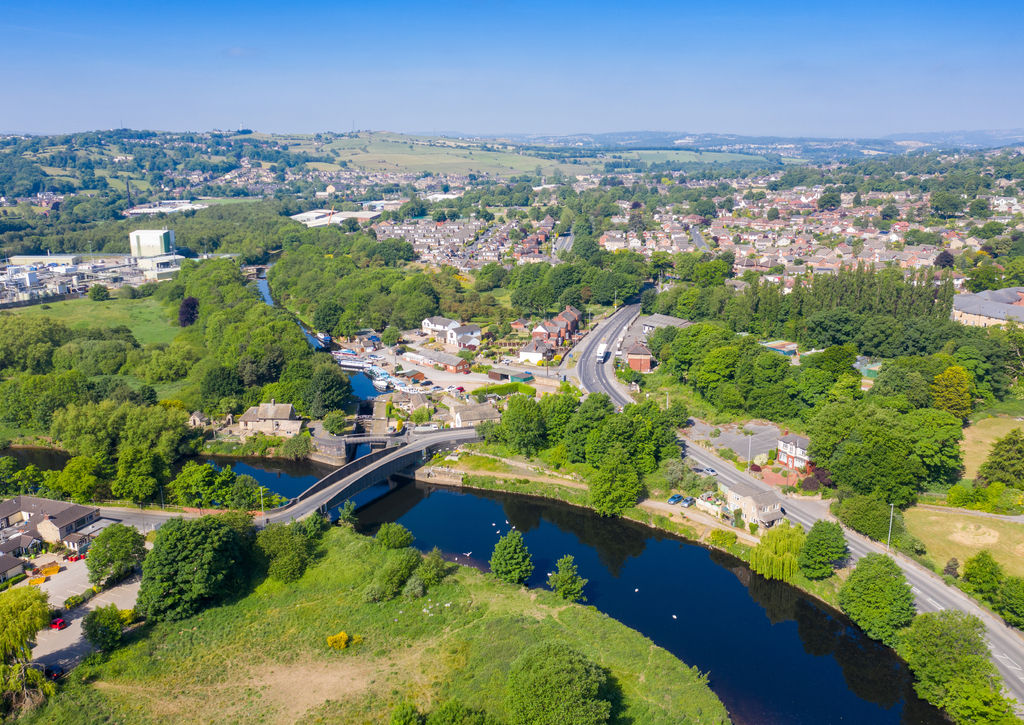 Lais Puzzle - Mirfield in Kirklees, West Yorkshire, England - 100, 200, 500 & 1.000 Teile p-237113