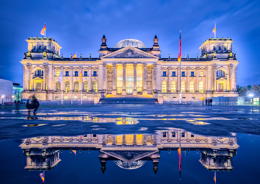 Lais Puzzle - Ansicht des Reichstags- oder Deutschen Bundestagsgebäudes in Berlin, Deutschland - 100, 200, 500 & 1.000 Teile p-237453