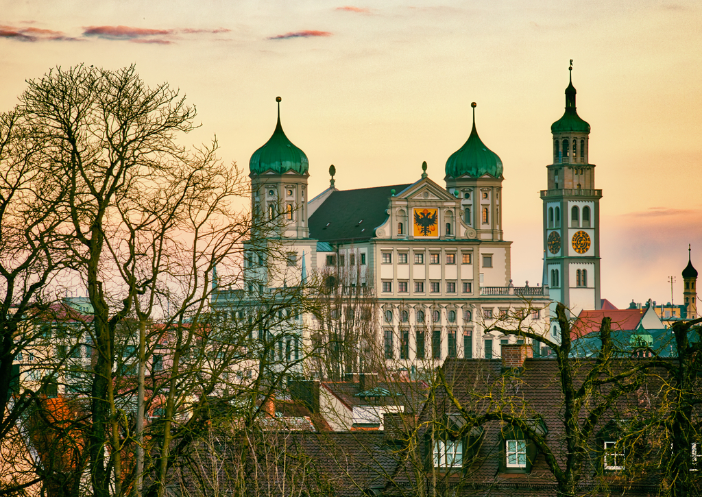 Lais Puzzle - Ansicht des Augsburger Rathauses, Augsburg, Bayern, Deutschland - 100, 200, 500 & 1.000 Teile p-237583