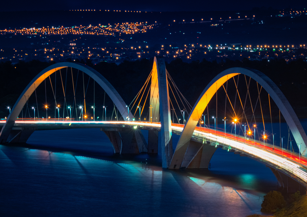 Lais Puzzle - JK-Brücke und der Paranoa-See, Brasilia, Brasilien - 100, 200, 500 & 1.000 Teile p-238348