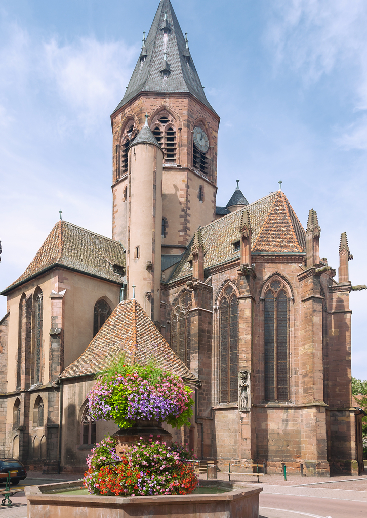 Lais Puzzle - Elsass, Haguenau, Hagenau, Kirche St-Georges, Frankreich - 100, 200, 500 & 1.000 Teile p-239813