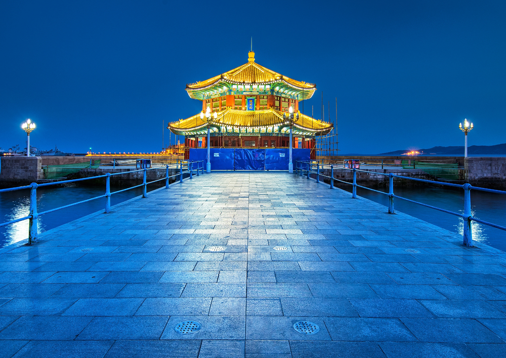 Lais Puzzle - Qingdao bei Nacht, China - 100, 200, 500 & 1.000 Teile p-244698