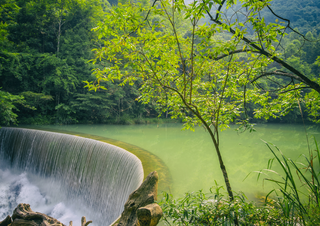 Lais Puzzle - Xiaoqikong-Szeneriegebiets in Libo, Guizhou, China - 100, 200, 500 & 1.000 Teile p-244773