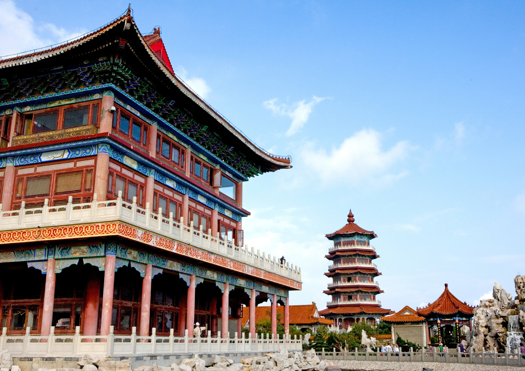 Lais Puzzle - Penglai-Pavillon in der Provinz Shandong, China - 100, 200, 500 & 1.000 Teile p-244878