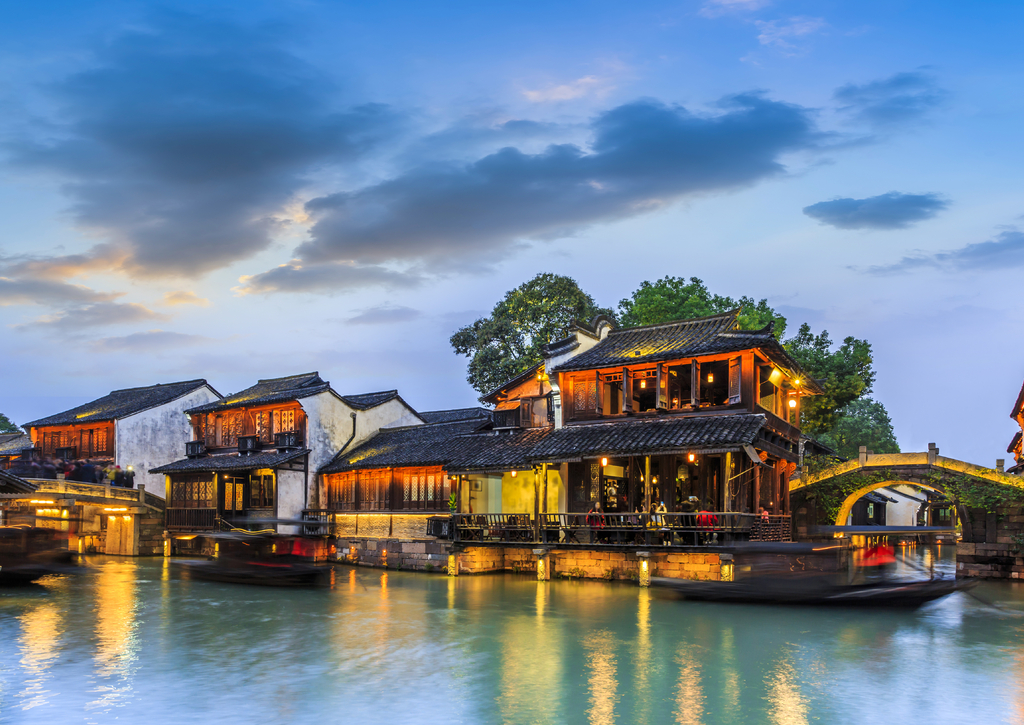 Lais Puzzle - Wuzhen, Jiangnan Wasserstadt, China - 100, 200, 500 & 1.000 Teile p-244953