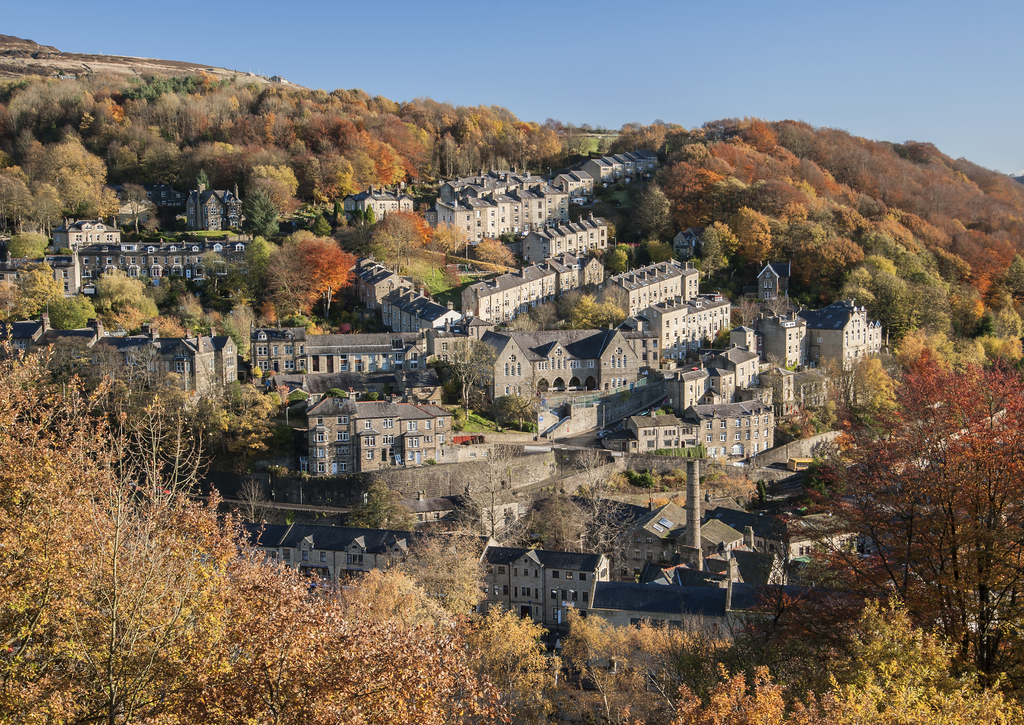 Lais Puzzle - Hebden Brücke West Yorkshire, England - 100, 200, 500 & 1.000 Teile p-248078