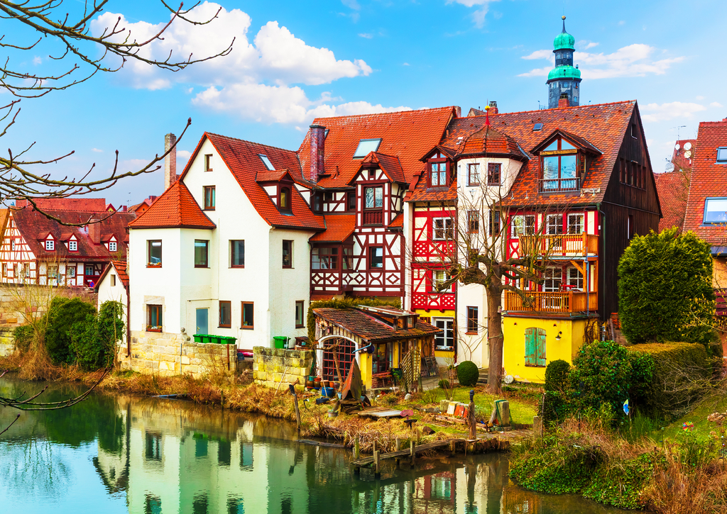 Lais Puzzle - Traditionelle Architektur in Lauf an der Pegnitz, Deutschland - 100, 200, 500 & 1.000 Teile p-256197