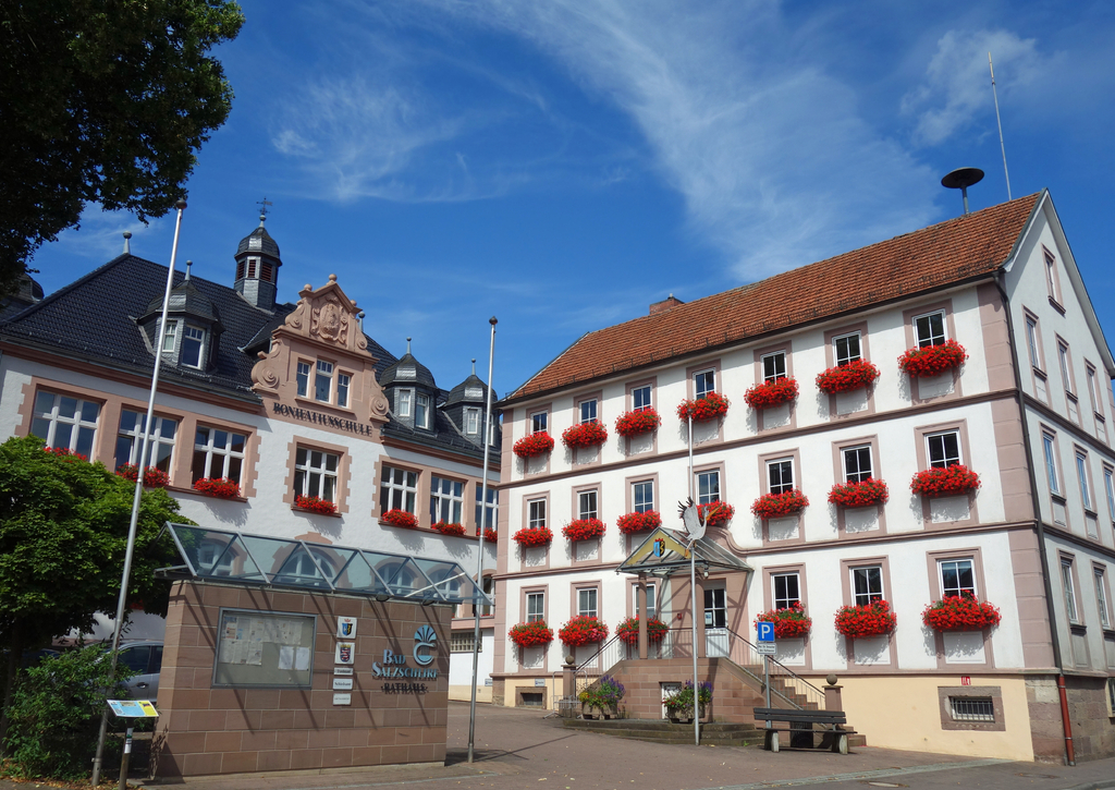 Lais Puzzle - Rathaus von Bad Salzschlirf - 100, 200, 500 & 1.000 Teile p-256342