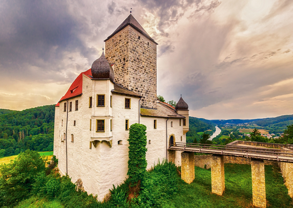 Lais Puzzle - Burg Prunn über dem Altmühltal bei Kelheim, Franken, Bayern - 100, 200, 500 & 1.000 Teile p-257662
