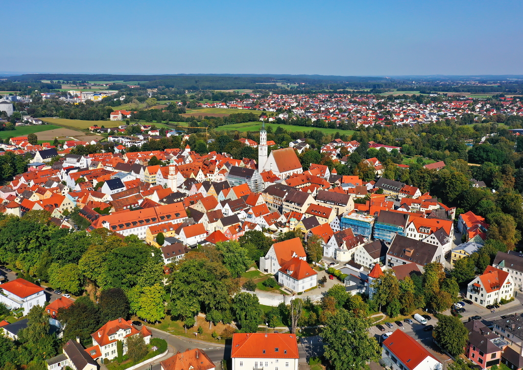 Lais Puzzle - Luftbild von Schrobenhausen - 100, 200, 500 & 1.000 Teile p-258302