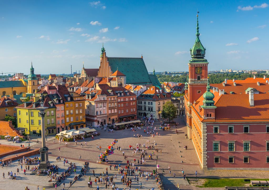 Lais Puzzle - Warschau, Schlossplatz, Hauptstadt Polens - 100, 200, 500 & 1.000 Teile p-263921