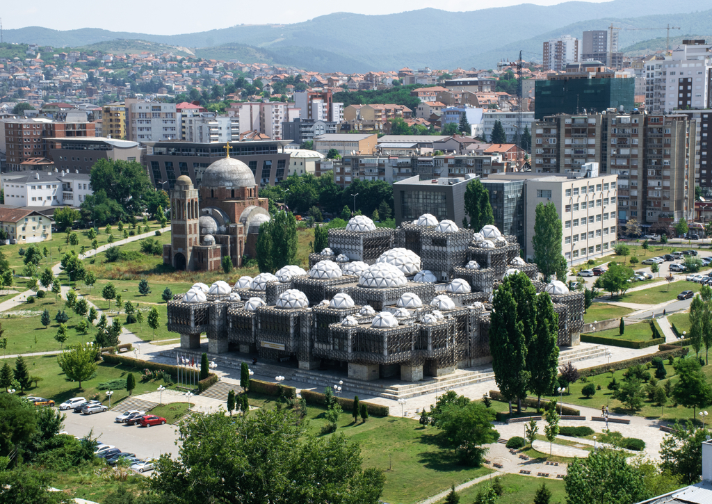 Lais Puzzle - Nationalbibliothek des Kosovo in Pristina, Kosovo - 100, 200, 500 & 1.000 Teile p-265301