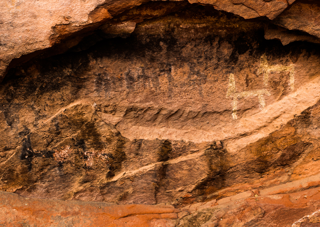 Lais Puzzle - Felsmalereien in der Inka-Höhle von Humahuaca in der Provinz Jujuy im Norden Argentiniens - 100, 200, 500, 1.000 & 2.000 Teile p-268236