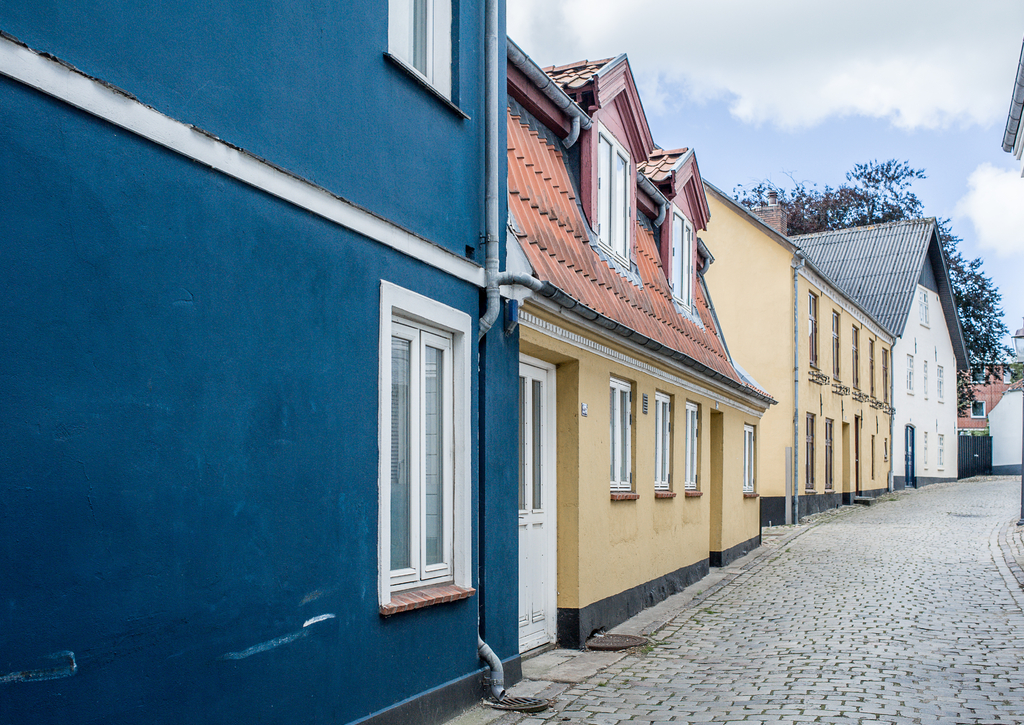 Lais Puzzle - Straßenansicht der Stadt Varde, Dänemark - 100, 200, 500 & 1.000 Teile p-270821