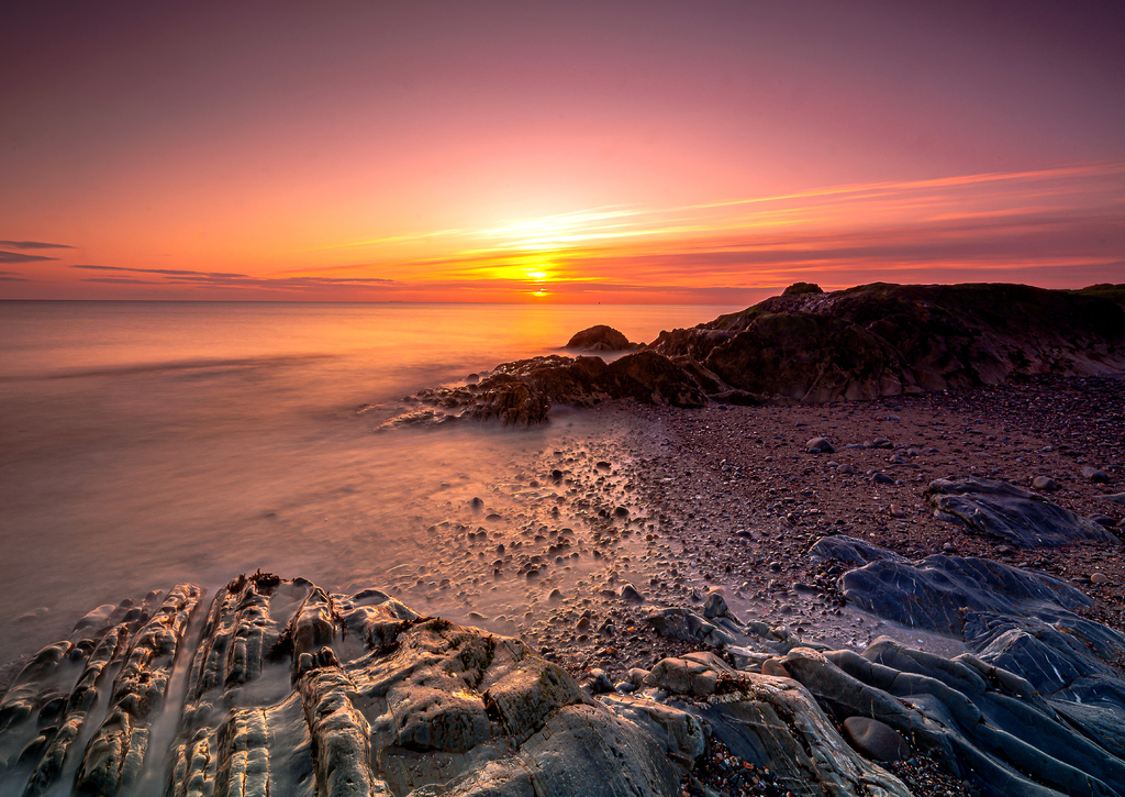 Lais Puzzle - Sonnenaufgang im März in Salterstown, Co. Louth, Irland - 100, 200, 500 & 1.000 Teile p-273011