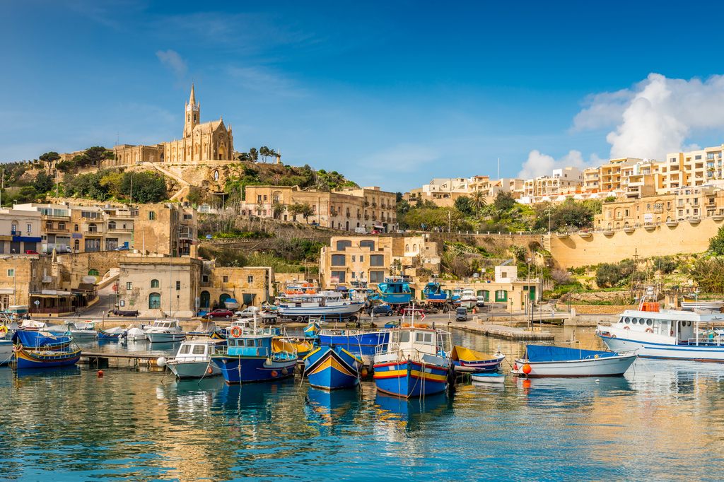 Lais Puzzle - Mgarr Fischerei- und Fährhafen in Gozo, Malta - 2.000 Teile p-274065