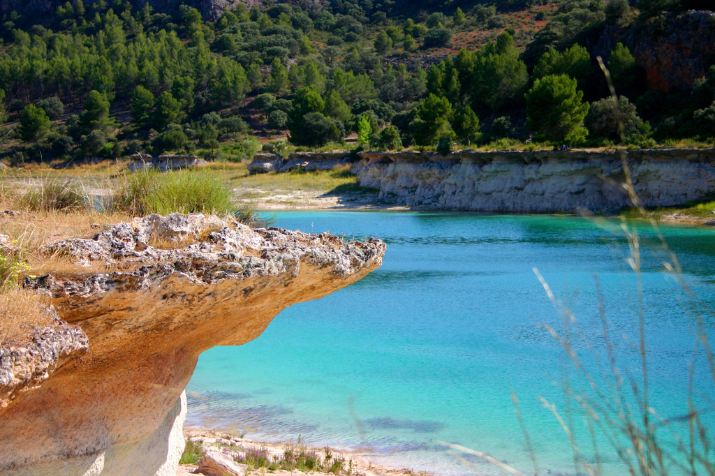 Lais Puzzle - Lagunas de Ruidera, Strand von Laguna Lengua, Ciudad Real - 2.000 Teile p-274257