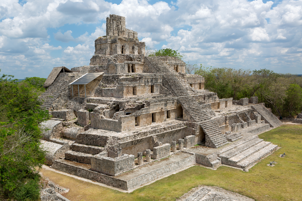 Lais Puzzle - Haupttempel in Edzna, Campeche, Mexiko - 2.000 Teile p-274852