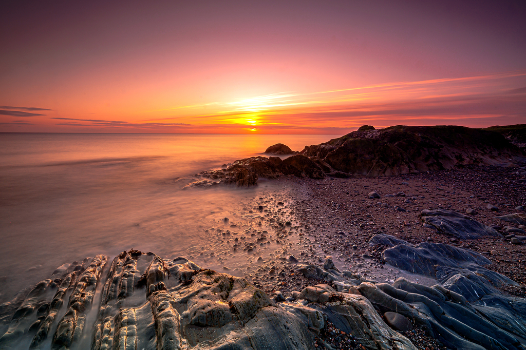 Lais Puzzle - Sonnenaufgang im März in Salterstown, Co. Louth, Irland - 2.000 Teile p-275137