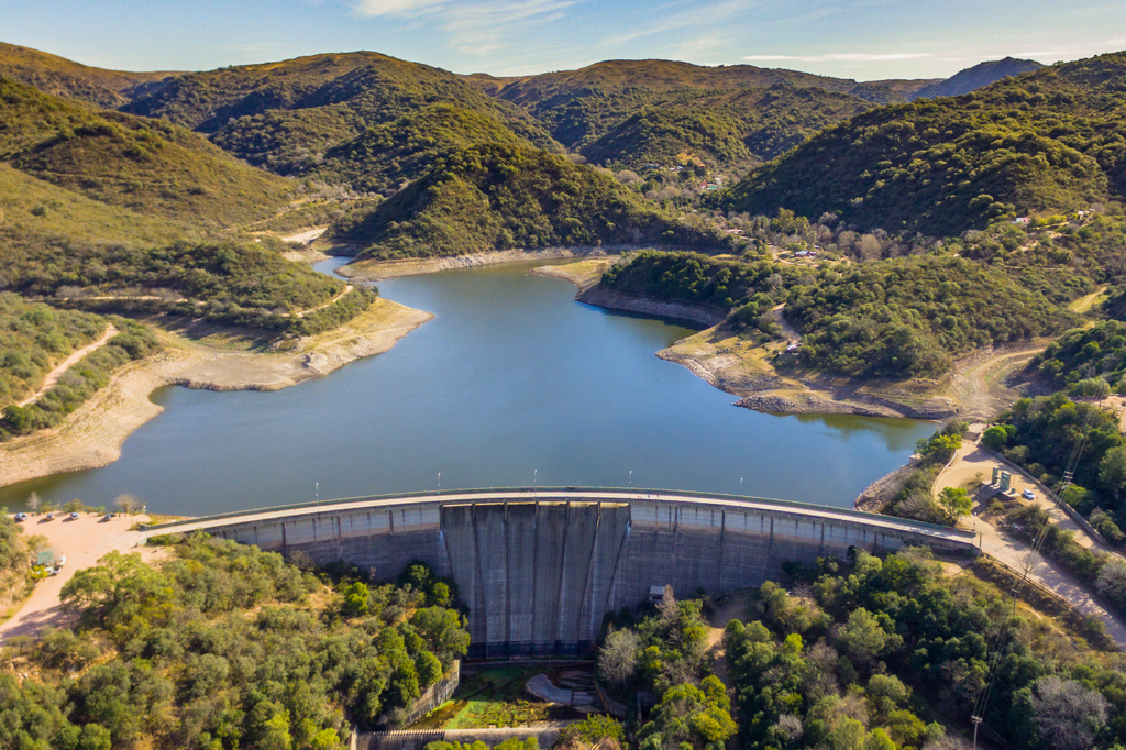 Lais Puzzle - Staudamm La Quebrada. Rio Ceballos, Córdoba, Argentinien - 2.000 Teile p-275140