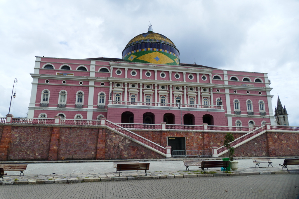 Lais Puzzle - Amazonas Theater Manaus, berühmtes Wahrzeichen von Manaus, Brasilien - 2.000 Teile p-276361