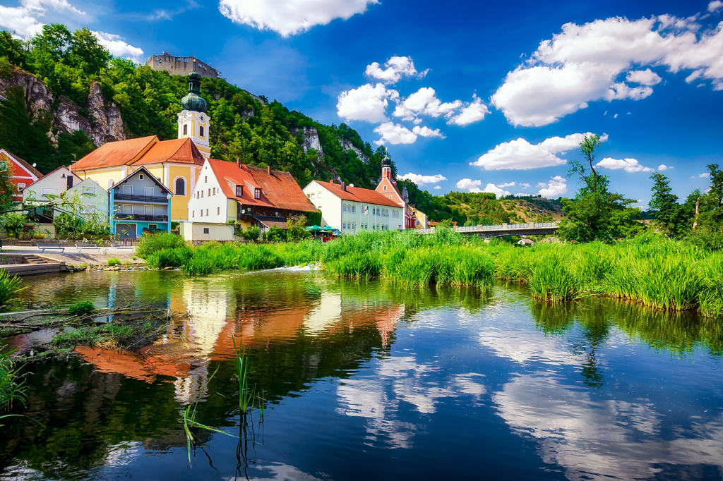 Lais Puzzle - Kallmünz im Naabtal bei Regensburg, Oberpfalz, Bayern, Deutschland - 2.000 Teile p-276618