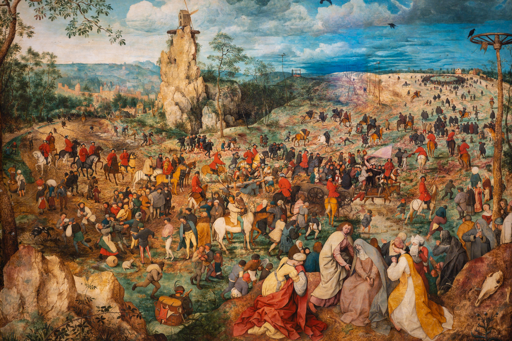 Lais Puzzle - Pieter Bruegel d.Ä. - "Die Prozession nach Golgatha" (1564) - 2.000 Teile p-276718