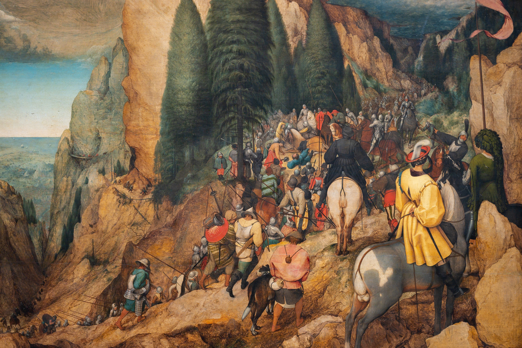 Lais Puzzle - Pieter Bruegel d.Ä. - "Die Bekehrung von Paulus" (1567) - 2.000 Teile p-276719