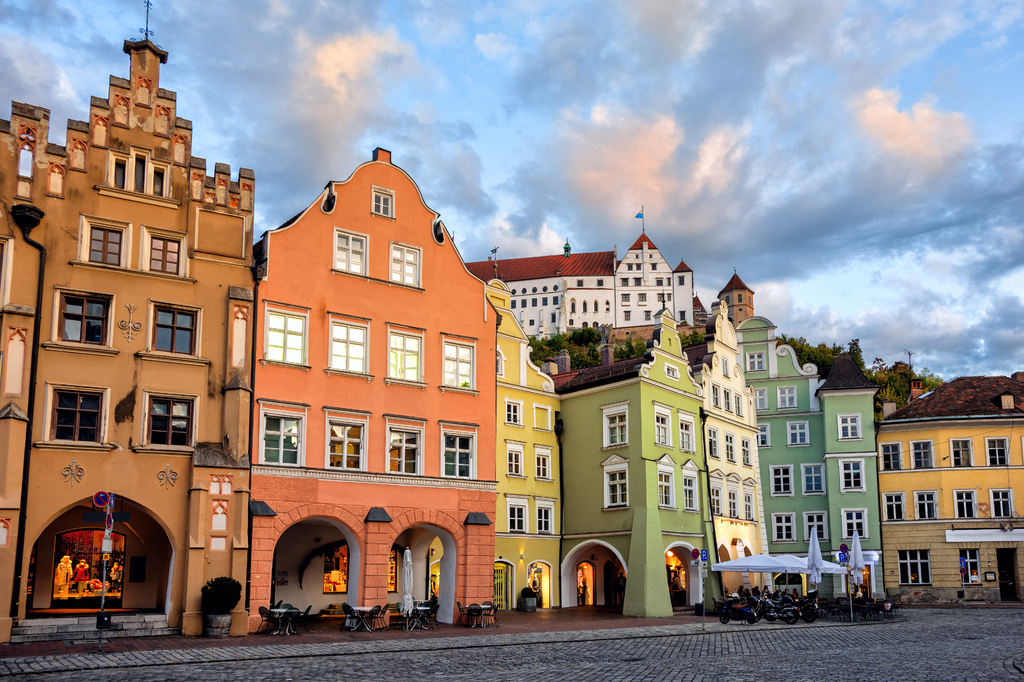 Lais Puzzle - Landshut, mittelalterliche Altstadt in Bayern, Deutschland - 2.000 Teile p-277134