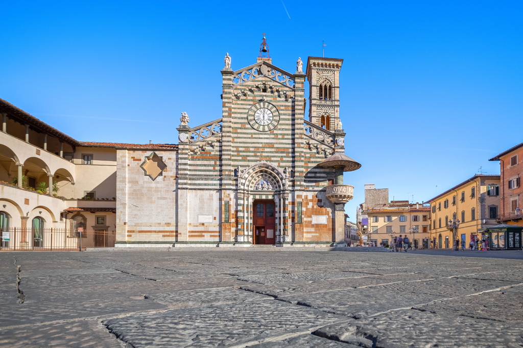 Lais Puzzle - Prato, Italien. Außenansicht der Kathedrale von Santo Stefano - 2.000 Teile p-278508