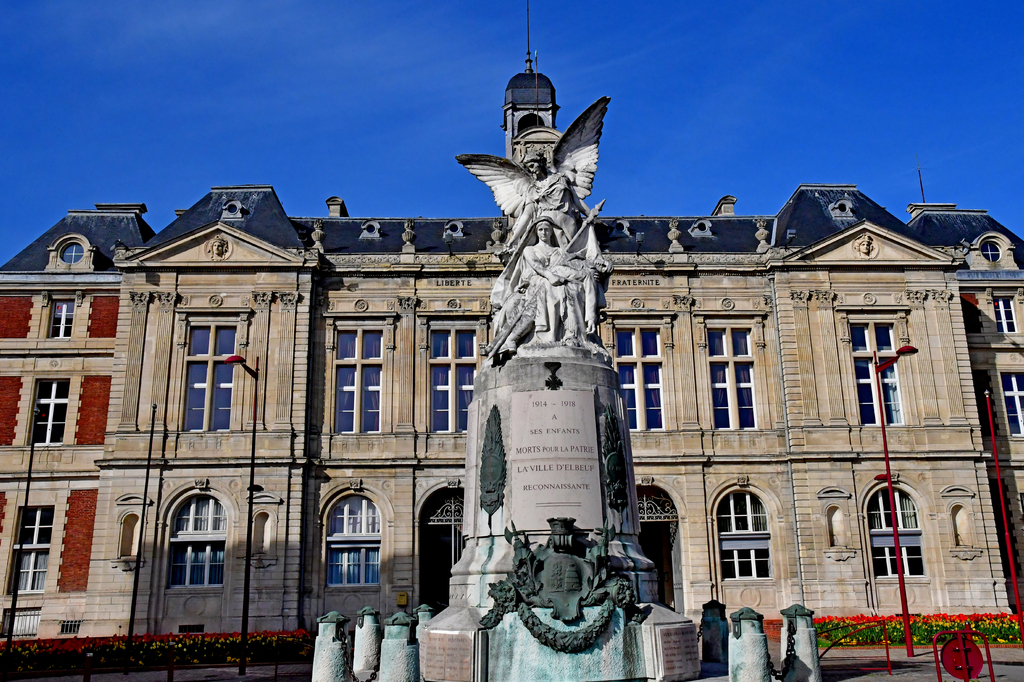 Lais Puzzle - Elbeuf, Frankreich: Stadthalle - 2.000 Teile p-278800