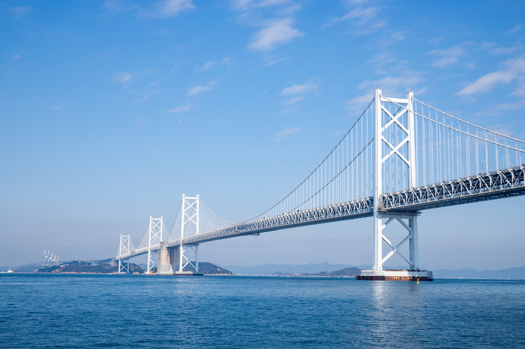 Lais Puzzle - Seto-Ohashi-Brücke im Seto-Binnenmeer, Kagawa, Shikoku, Japan - 2.000 Teile p-280299