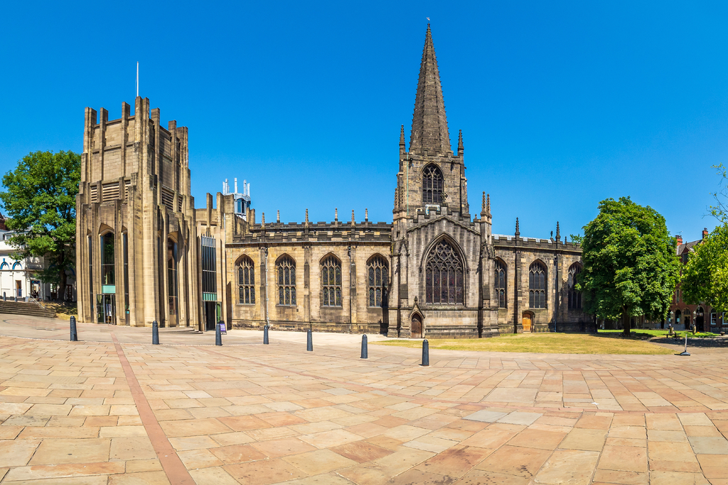 Lais Puzzle - Sheffield Kathedrale, Church Street, Sheffield, England - 2.000 Teile p-280320