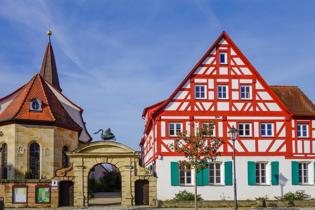 Lais Puzzle - Fachwerkpfarrhaus Reichenschwand - 2.000 Teile p-281129