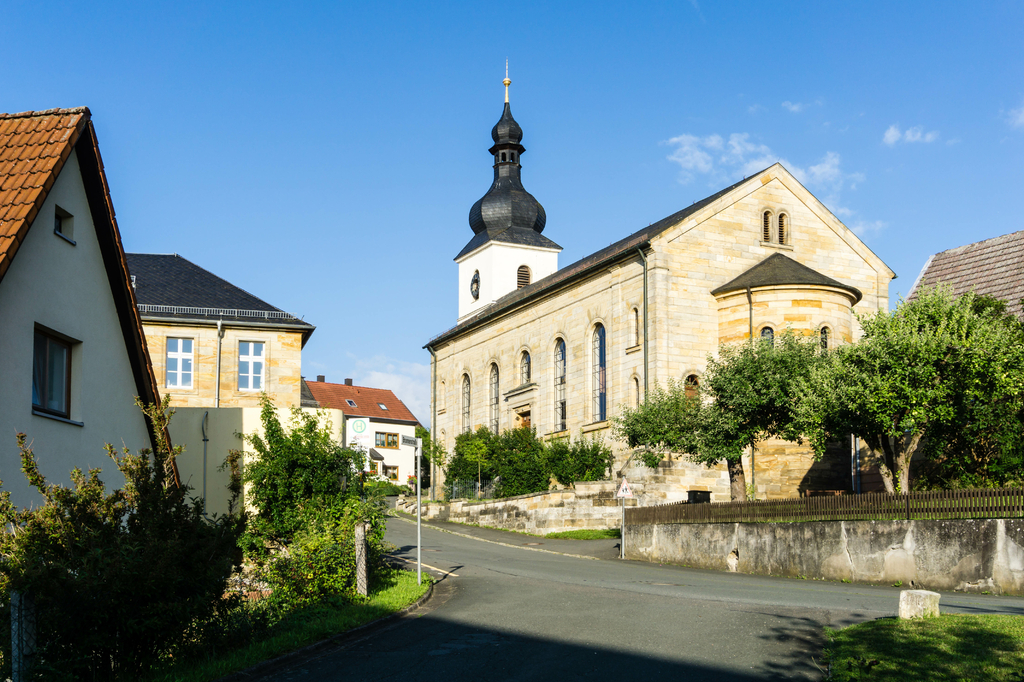 Lais Puzzle - Kirche St. Katharina in Haag Oberfranken Bayern Franken - 2.000 Teile p-281866