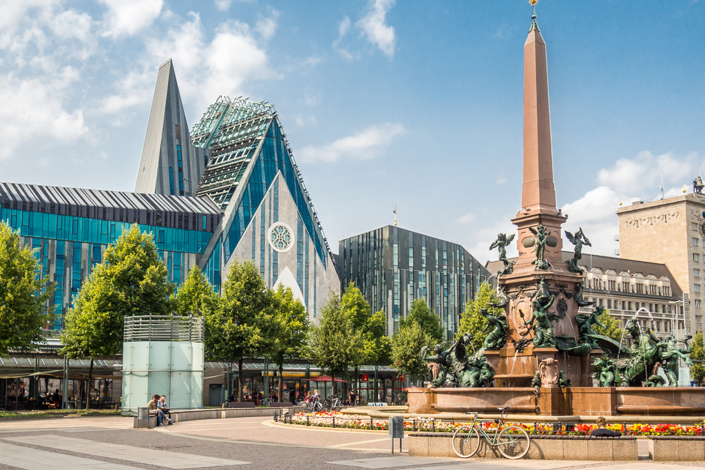 Lais Puzzle - Panorama Augustusplatz in Leipzig - 2.000 Teile p-281999