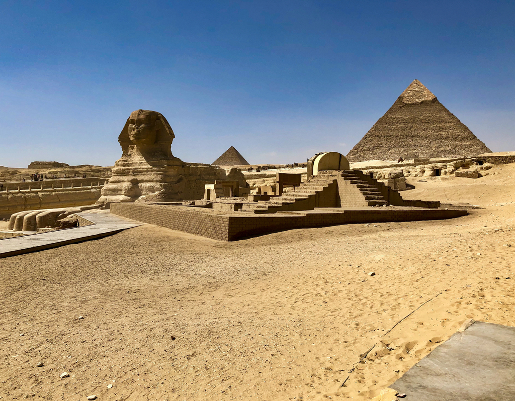 Lais Puzzle - Pyramiden und Sphinx in Gizeh in Kairo, Ägypten - Wahrzeichen Besichtigung Pyramiden von Gizeh in Kairo - 40, 100, 200, 500, 1.000 & 2.000 Teile p-282859