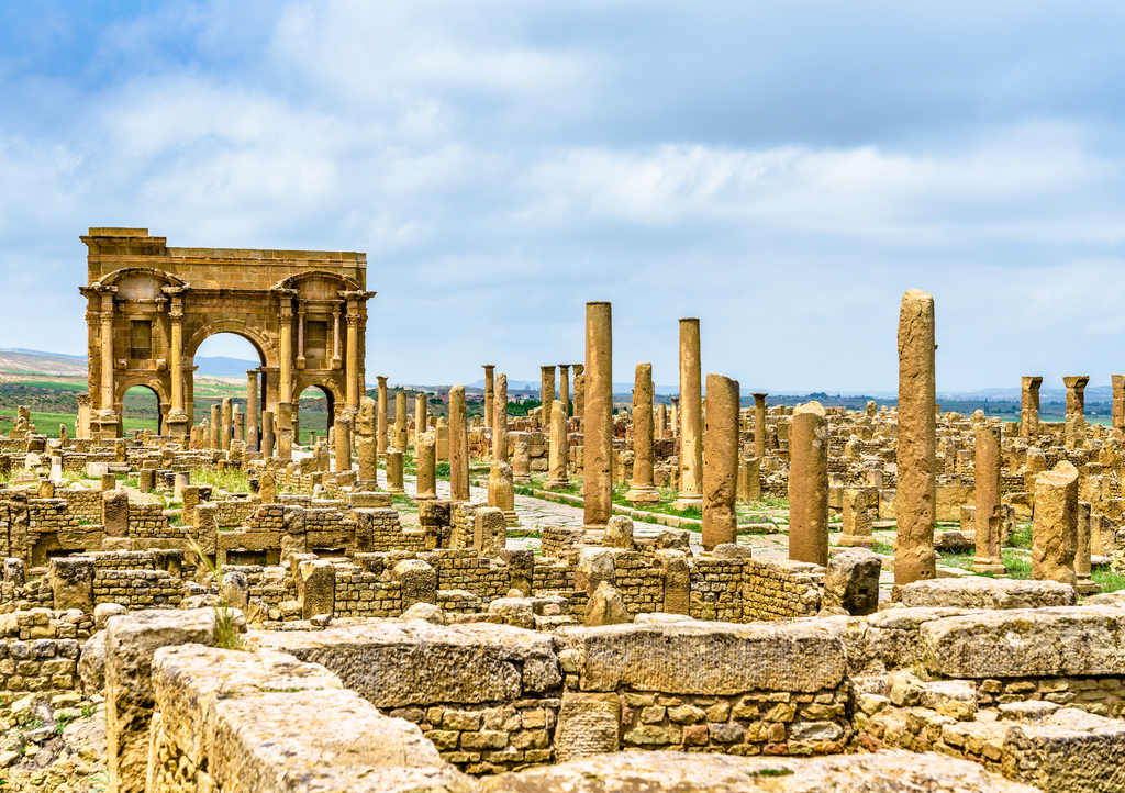 Lais Puzzle - Timgad, Ruinen einer römisch-berberischen Stadt in Algerien - 1.000 Teile p-283007