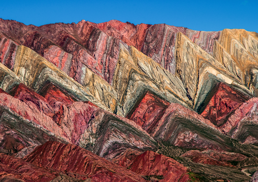 Lais Puzzle - Blick auf die farbenprächtige Serranía de Hornocal bei Humahuaca im Norden von Argentinien - 1.000 Teile p-283439