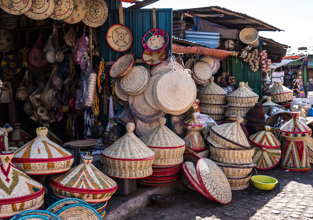 Lais Puzzle - Addis Mercato in Addis Abeba, Äthiopien in Afrika - 1.000 Teile p-283769