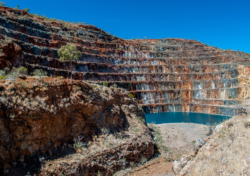 Lais Puzzle - Verlassene Uranmine, Mary Kathleen, Queensland, Australien - 1.000 Teile p-284177